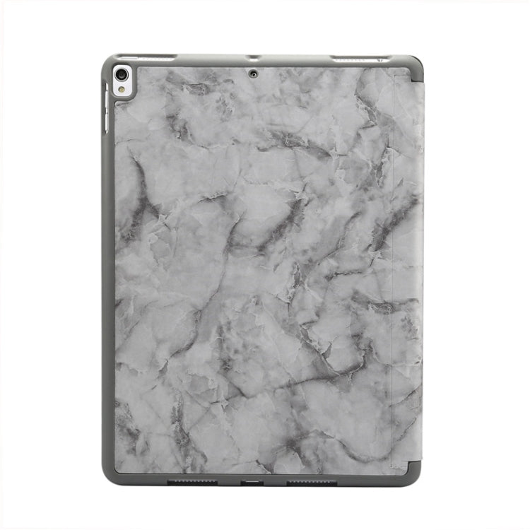 Marble Texture Pattern Horizontal Flip Leather Case for iPad Air 2019 10.5 inch, with Three-folding Holder & Pen Slot & Sleep / Wake-up Function