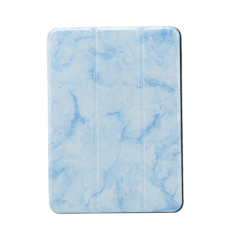 Marble Texture Pattern Horizontal Flip Leather Case for iPad Mini 2019, with Three-folding Holder & Pen Slot & Sleep / Wake-up Function