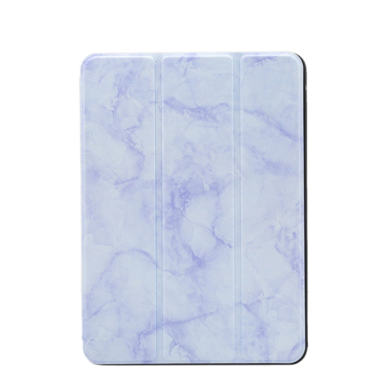 Marble Texture Pattern Horizontal Flip Leather Case for iPad Mini 2019, with Three-folding Holder & Pen Slot & Sleep / Wake-up Function