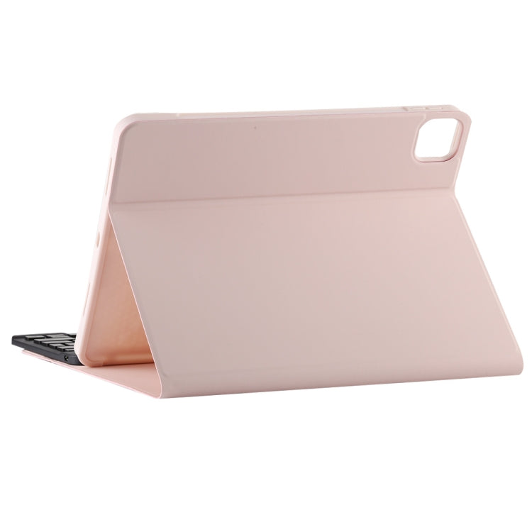 TG11BCS Detachable Bluetooth Black Keyboard Microfiber Leather Tablet Case for iPad Pro 11 inch (2020), with Backlight & Touchpad & Pen Slot & Holder