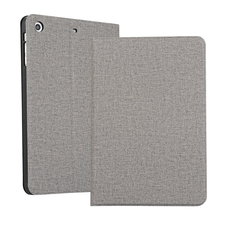 Universal Voltage Craft Cloth TPU Protective Case for iPad Mini 1 / 2 / 3, with Holder