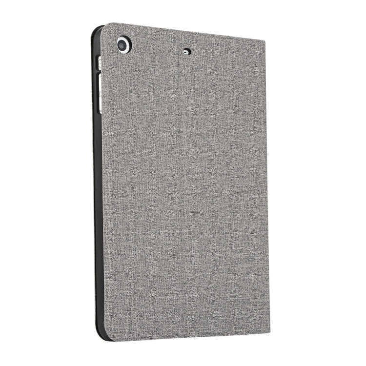 Universal Voltage Craft Cloth TPU Protective Case for iPad Mini 1 / 2 / 3, with Holder