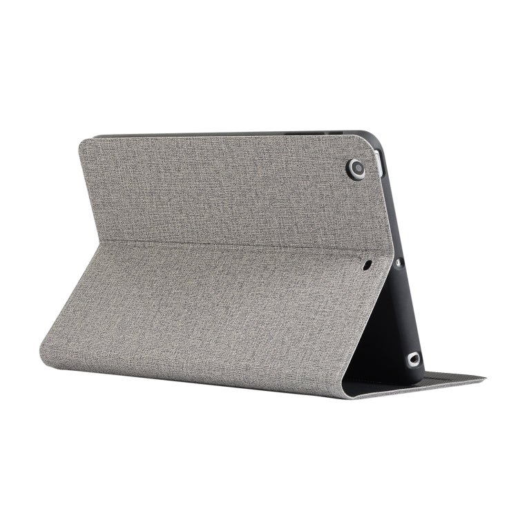 Universal Voltage Craft Cloth TPU Protective Case for iPad Mini 1 / 2 / 3, with Holder