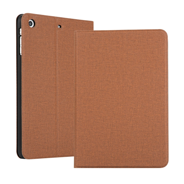 Universal Voltage Craft Cloth TPU Protective Case for iPad Mini 1 / 2 / 3, with Holder