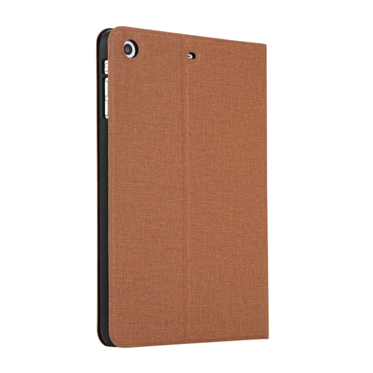 Universal Voltage Craft Cloth TPU Protective Case for iPad Mini 1 / 2 / 3, with Holder