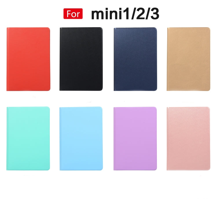 Universal Spring Texture TPU Protective Case for iPad Mini 1 / 2 / 3, with Holder