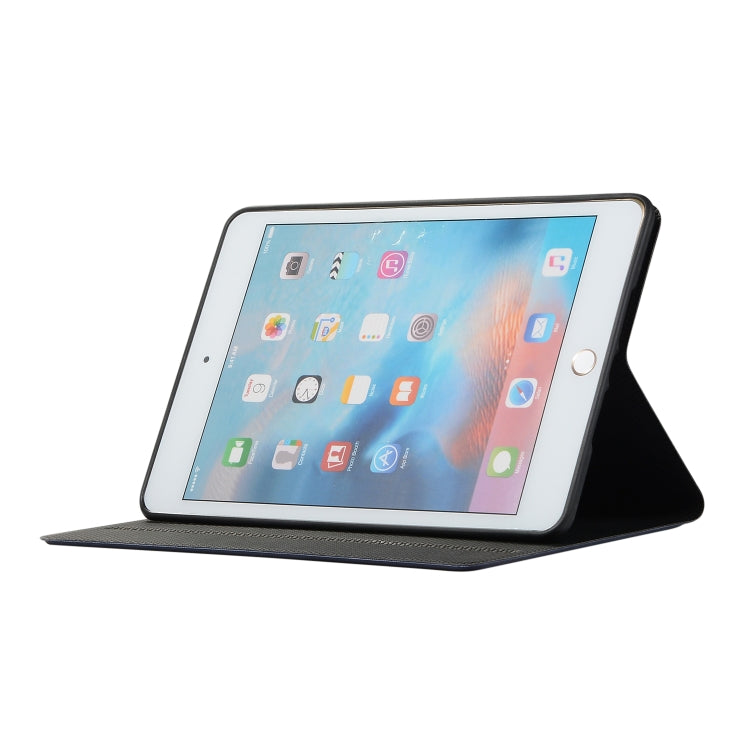 Universal Spring Texture TPU Protective Case for iPad Mini 4 / 5, with Holder