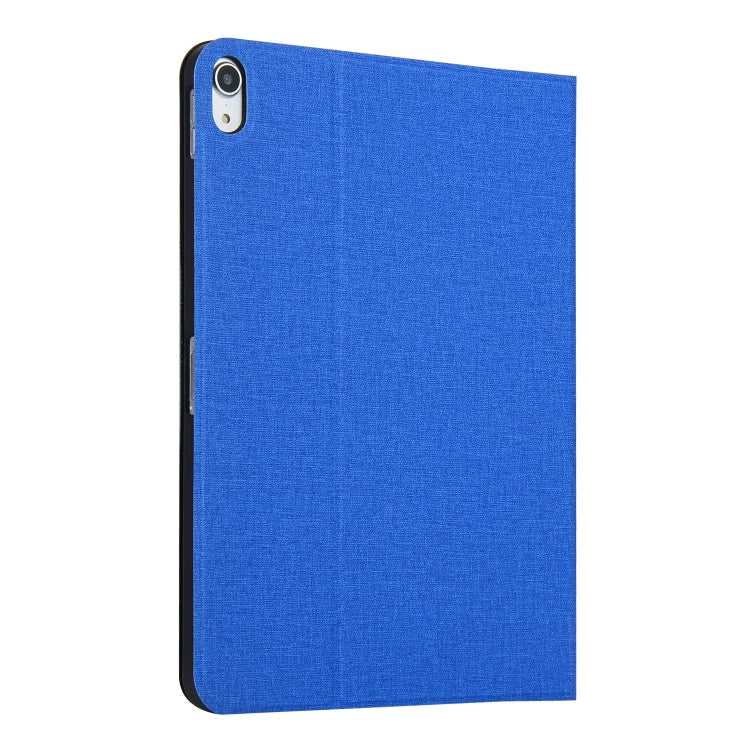 Universal Voltage Craft Cloth TPU Protective Case for iPad Pro 11 inch(2018), with Holder