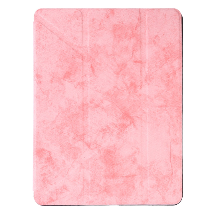 Silk Texture Horizontal Flip Leather Case for iPad Air 2019 / Pro 10.5 inch, with Three-folding Holder & Sleep / Wake-up Function
