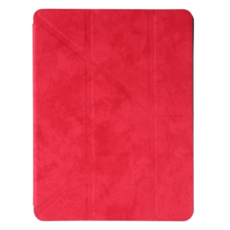 Silk Texture Horizontal Flip Leather Case for iPad Air 2019 / Pro 10.5 inch, with Three-folding Holder & Sleep / Wake-up Function
