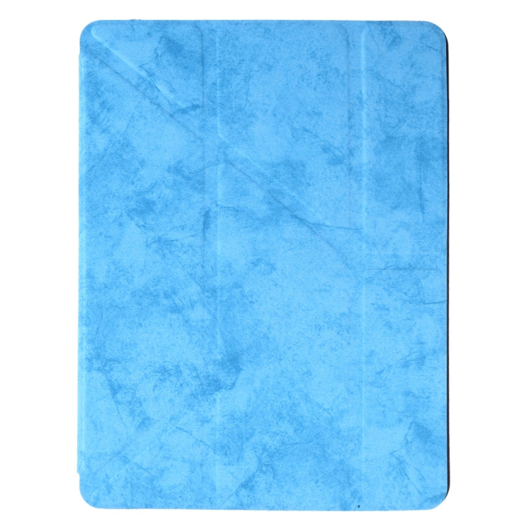 Silk Texture Horizontal Flip Leather Case for iPad Air 2019 / Pro 10.5 inch, with Three-folding Holder & Sleep / Wake-up Function