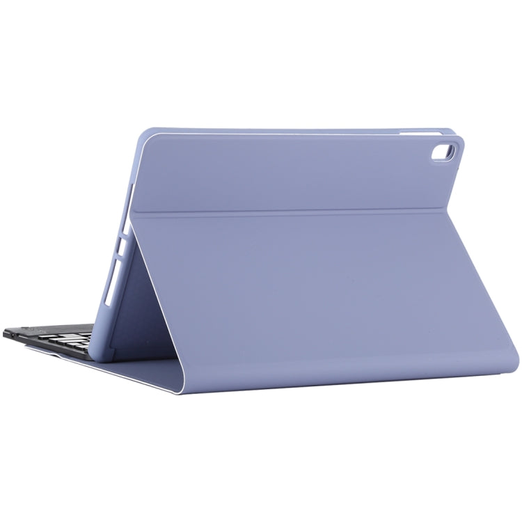 TG-102BCS Detachable Bluetooth Black Keyboard + Microfiber Leather Tablet Case for iPad 10.2 inch / iPad Air (2019), with Touch Pad & Backlight & Pen Slot & Holder