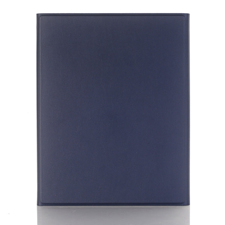 A102B For iPad 10.2 inch 2019 Ultra-thin Detachable Bluetooth Keyboard Leather Tablet Case with Stand & Pen Slot Function