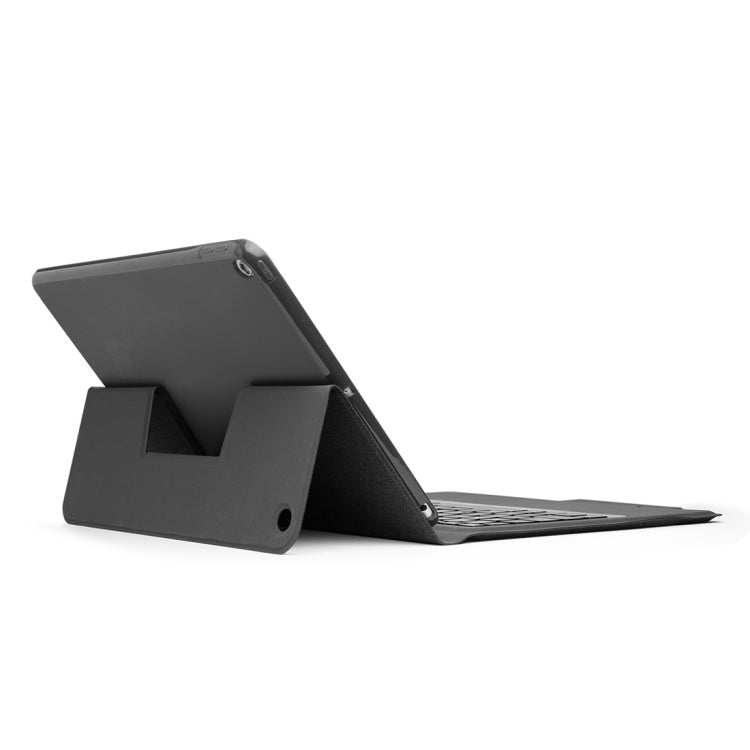 P102AS For iPad 10.2 inch 2019 Backlight Bluetooth Keyboard Leather Tablet Case with Stand & Pen Slot Function