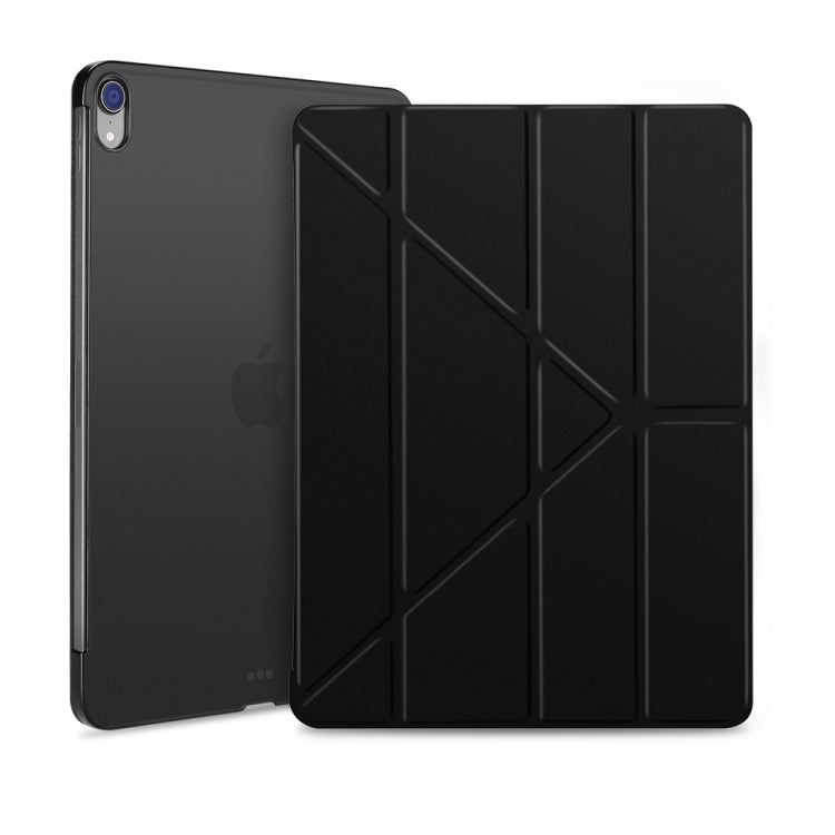Horizontal Flip Ultra-thin Magnetic PU Leather Case for iPad Pro 12.9 inch (2018), with  Sleep / Wake-up Function