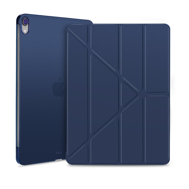 Horizontal Flip Ultra-thin Magnetic PU Leather Case for iPad Pro 12.9 inch (2018), with  Sleep / Wake-up Function