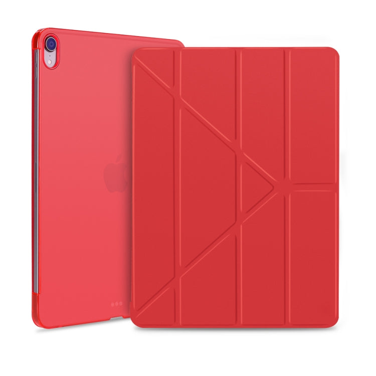 Horizontal Flip Ultra-thin Magnetic PU Leather Case for iPad Pro 12.9 inch (2018), with  Sleep / Wake-up Function