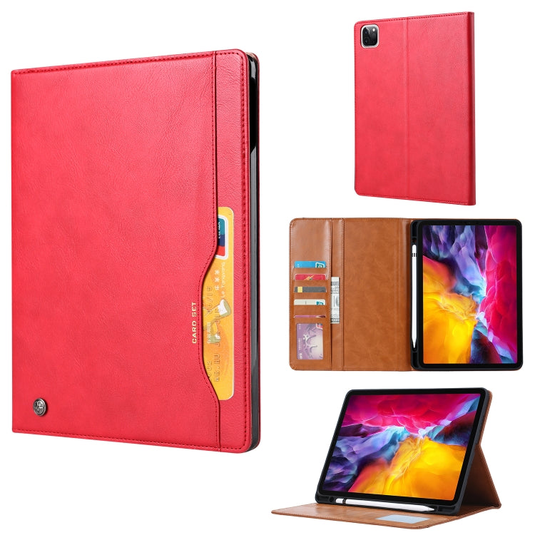 Knead Skin Texture Horizontal Flip Leather Case for iPad Pro 11 inch 2018, with Photo Frame & Holder & Card Slots & Wallet & Pen Slot