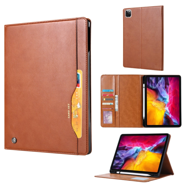 Knead Skin Texture Horizontal Flip Leather Case for iPad Pro 11 inch 2018, with Photo Frame & Holder & Card Slots & Wallet & Pen Slot