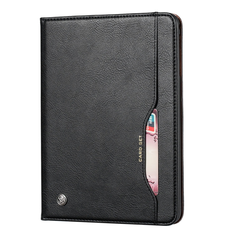Knead Skin Texture Horizontal Flip Leather Case for iPad Mini 2019, with Photo Frame & Holder & Card Slots & Wallet & Pen Slot
