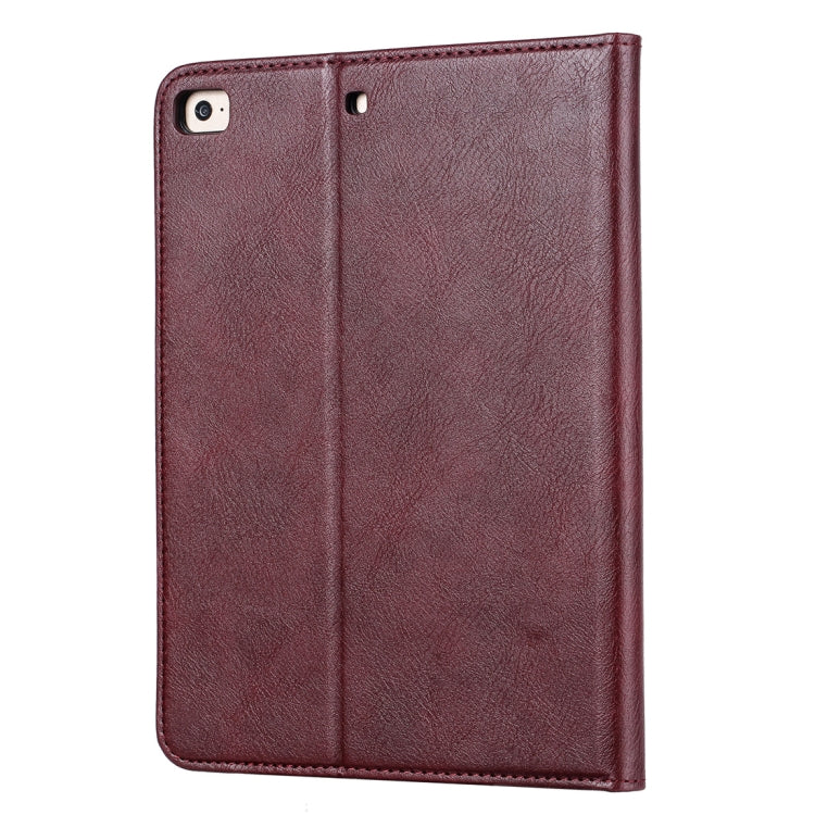 Knead Skin Texture Horizontal Flip Leather Case for iPad Mini 2019, with Photo Frame & Holder & Card Slots & Wallet & Pen Slot