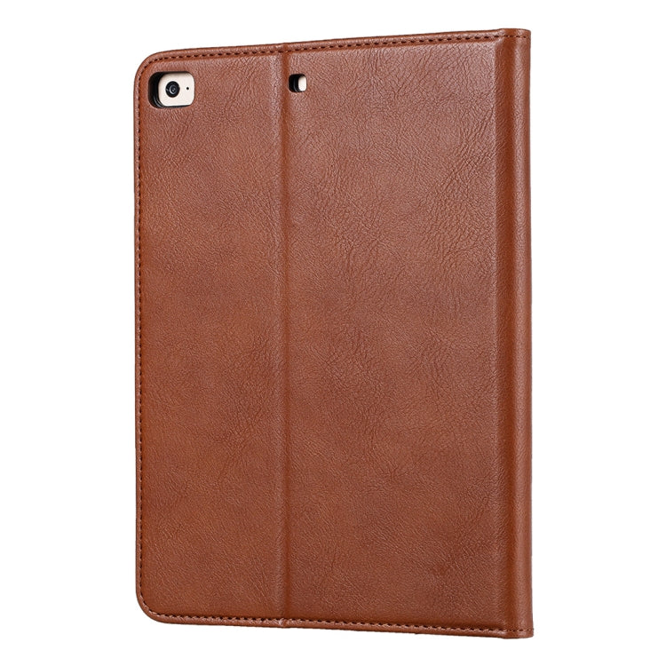 Knead Skin Texture Horizontal Flip Leather Case for iPad Mini 2019, with Photo Frame & Holder & Card Slots & Wallet & Pen Slot