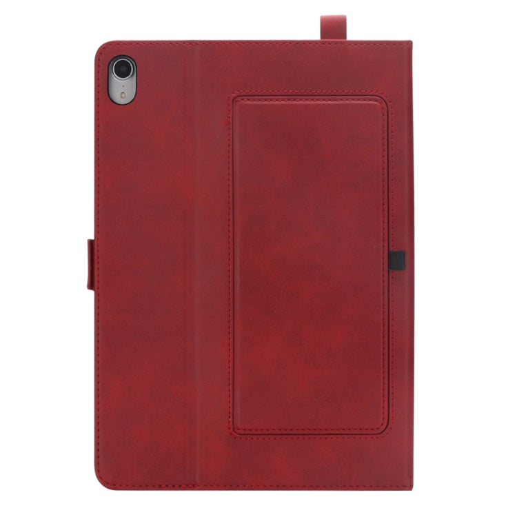 Horizontal Flip Double Holder Leather Case for iPad Pro 11 inch (2018), with Card Slots & Photo Frame & Pen Slot