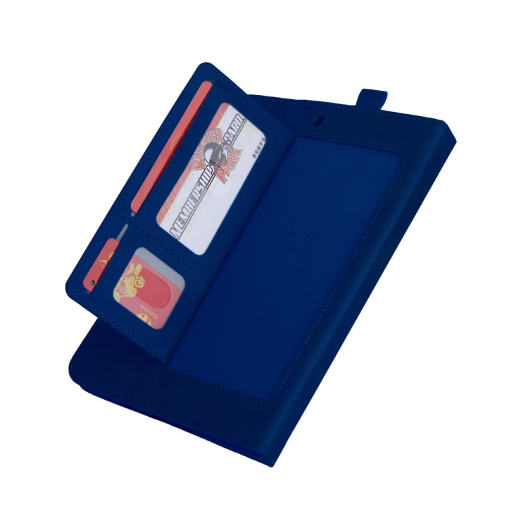 Horizontal Flip Double Holder Leather Case for iPad Mini (2019), with Card Slots & Photo Frame & Pen Slot