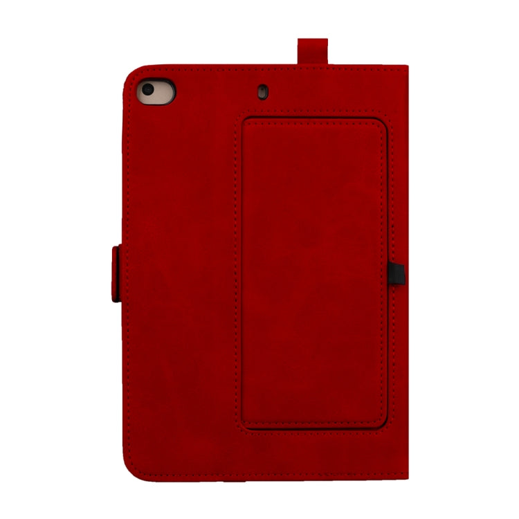 Horizontal Flip Double Holder Leather Case for iPad Mini (2019), with Card Slots & Photo Frame & Pen Slot