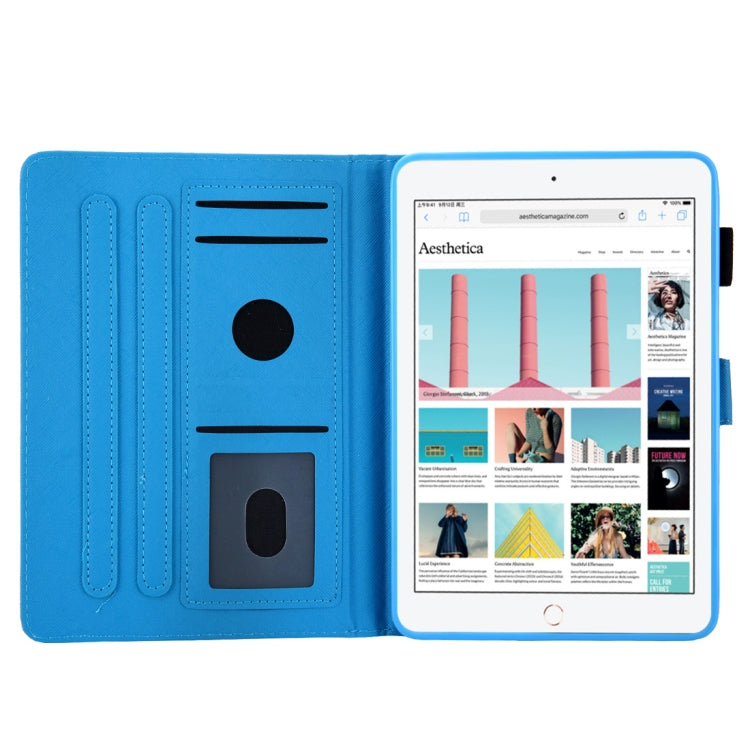 Sand Dog Pattern Horizontal Flip Leather Case for iPad mini 2019 & 4 & 3 & 2 & 1, with Holder & Card Slot & Sleep / Wake-up Function