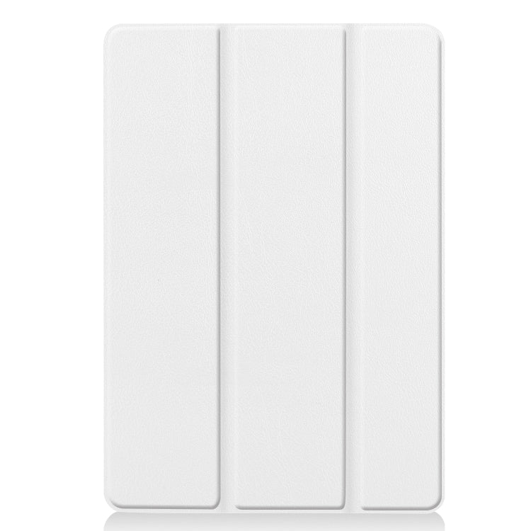 For iPad 10.2 Custer Texture Horizontal Flip Smart PU Leather Case with Sleep / Wake-up Function & Three-folding Holder