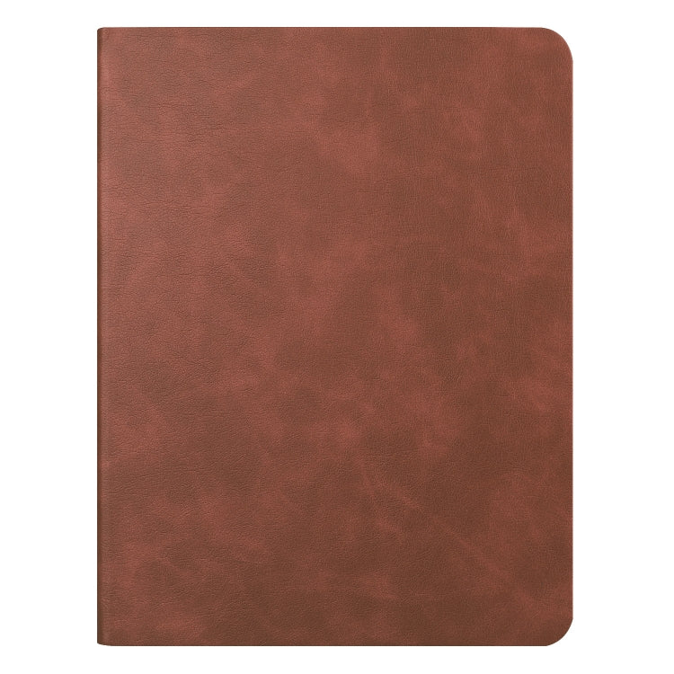 Solid Color Cowhide Texture Horizontal Flip PU Leather Case for iPad Pro 11 inch (2018), with Holder & Sleep / Wake-up Function