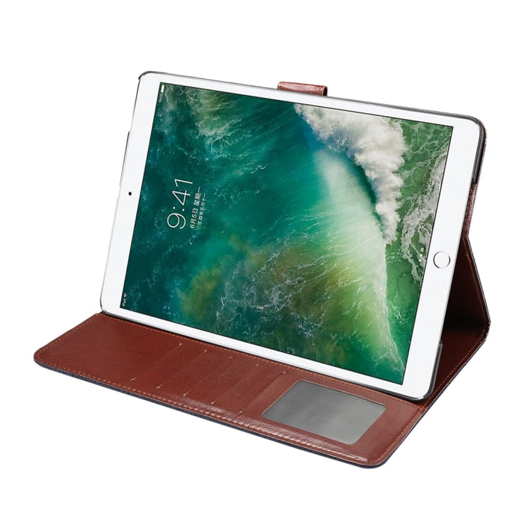 Denim Cloth Texture Surface Horizontal Flip Leather Protective Case with Holder & Card Slots & Wallet & Sleep for iPad Pro 10.5 inch & iPad Air (2019)