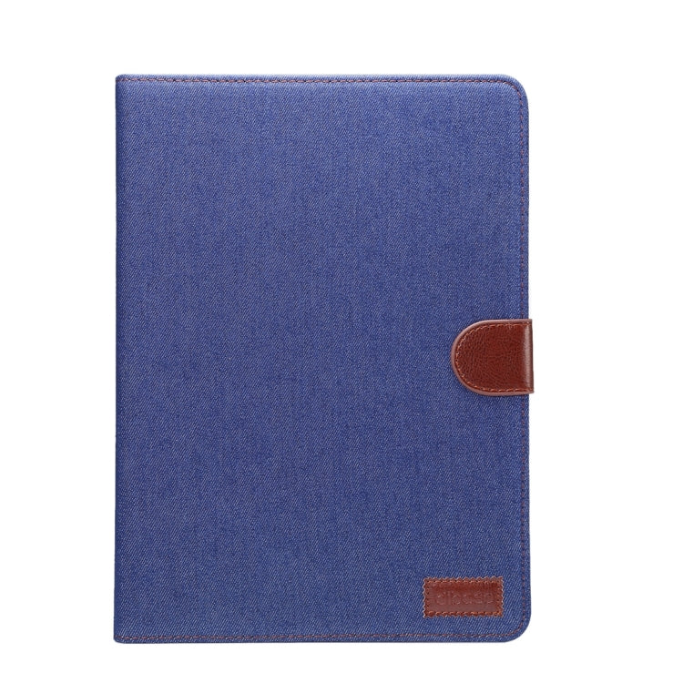 Denim Cloth Texture Surface Horizontal Flip Leather Protective Case with Holder & Card Slots & Wallet & Sleep for iPad Pro 10.5 inch & iPad Air (2019)