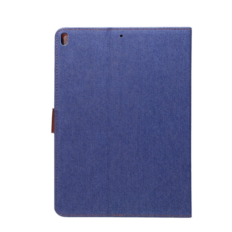 Denim Cloth Texture Surface Horizontal Flip Leather Protective Case with Holder & Card Slots & Wallet & Sleep for iPad Pro 10.5 inch & iPad Air (2019)