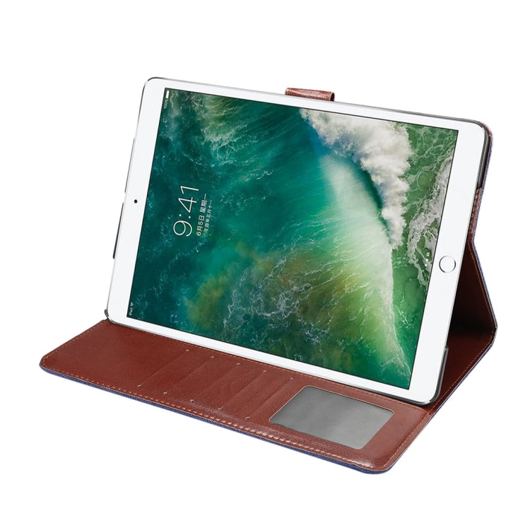 Denim Cloth Texture Surface Horizontal Flip Leather Protective Case with Holder & Card Slots & Wallet & Sleep for iPad Pro 10.5 inch & iPad Air (2019)
