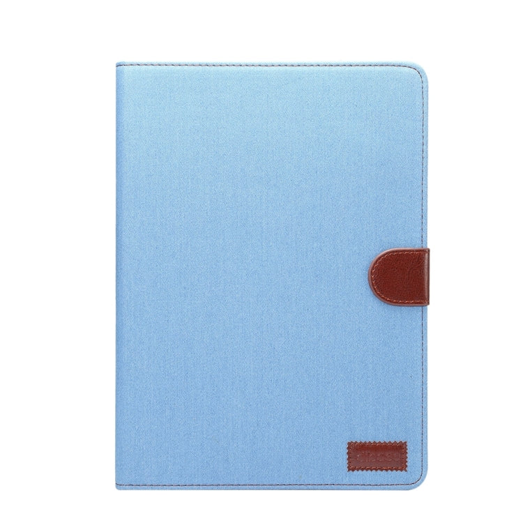 Denim Cloth Texture Surface Horizontal Flip Leather Protective Case with Holder & Card Slots & Wallet & Sleep for iPad Pro 10.5 inch & iPad Air (2019)