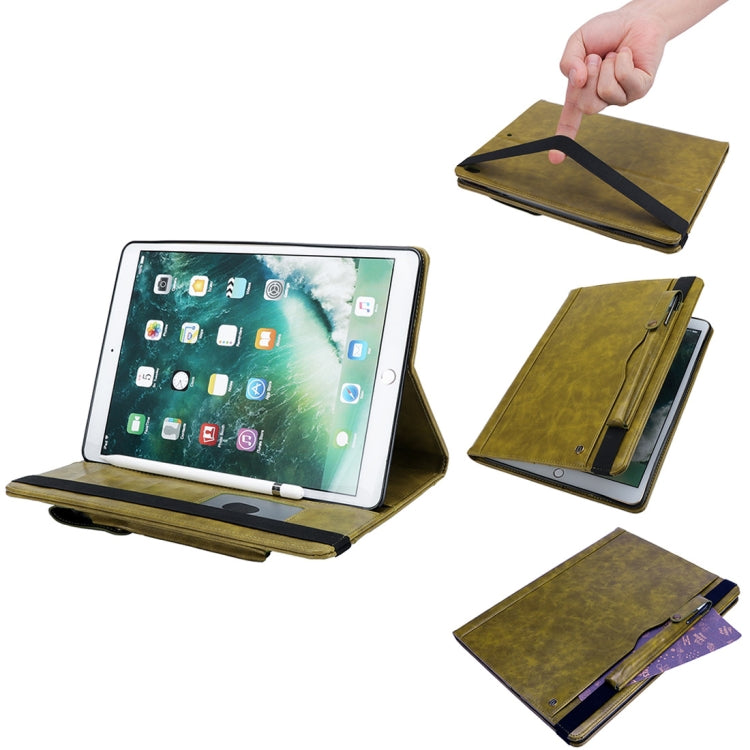 Horizontal Flip Leather Case for iPad Pro 10.5 inch,  with Double Card Slots & Pen Slots & Holder & Wallet & Photo Frame