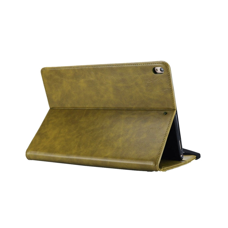 Horizontal Flip Leather Case for iPad Pro 10.5 inch,  with Double Card Slots & Pen Slots & Holder & Wallet & Photo Frame