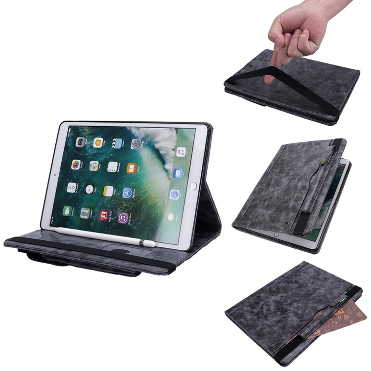 Horizontal Flip Leather Case for iPad Pro 10.5 inch,  with Double Card Slots & Pen Slots & Holder & Wallet & Photo Frame