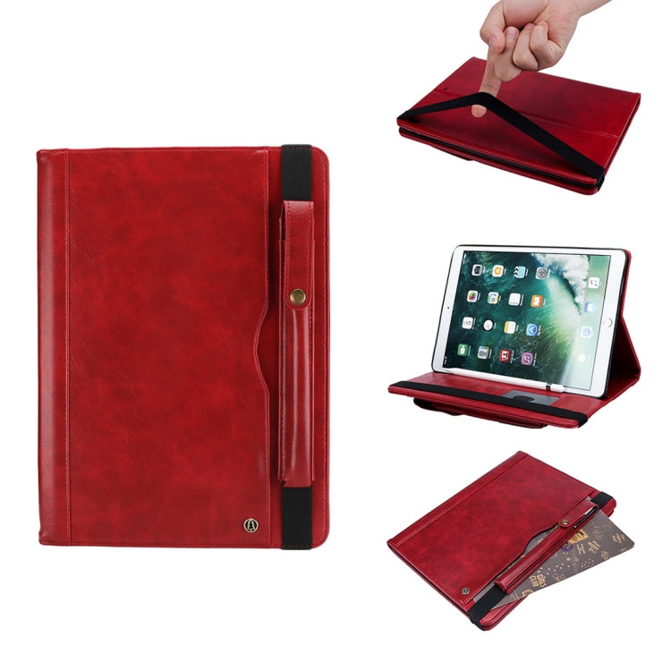 Horizontal Flip Leather Case for iPad Pro 10.5 inch,  with Double Card Slots & Pen Slots & Holder & Wallet & Photo Frame
