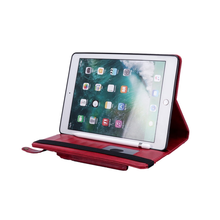 Horizontal Flip Leather Case for iPad Pro 10.5 inch,  with Double Card Slots & Pen Slots & Holder & Wallet & Photo Frame