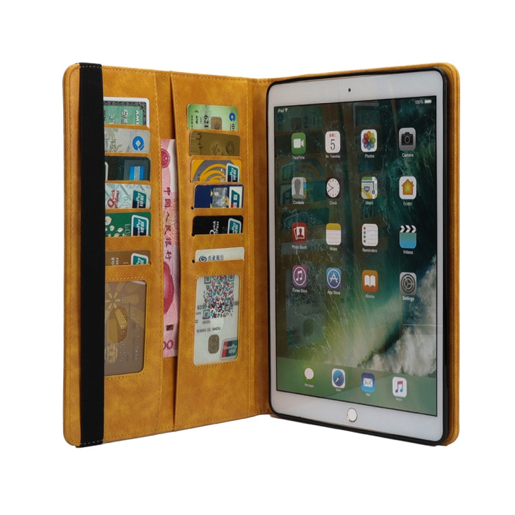 Horizontal Flip Leather Case for iPad Pro 10.5 inch,  with Double Card Slots & Pen Slots & Holder & Wallet & Photo Frame