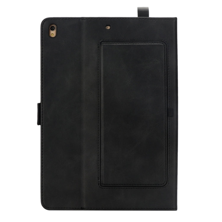 Horizontal Flip Double Holder Leather Case for iPad Pro 10.5 (2017), with Card Slots & Photo Frame & Pen Slot