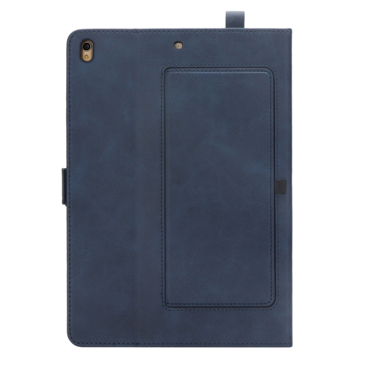 Horizontal Flip Double Holder Leather Case for iPad Pro 10.5 (2017), with Card Slots & Photo Frame & Pen Slot