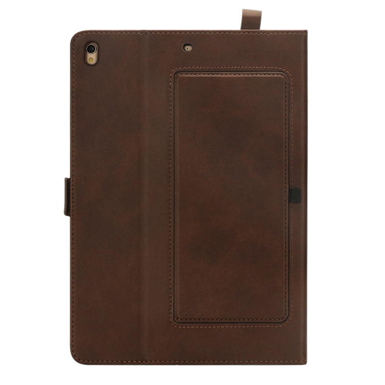 Horizontal Flip Double Holder Leather Case for iPad Pro 10.5 (2017), with Card Slots & Photo Frame & Pen Slot