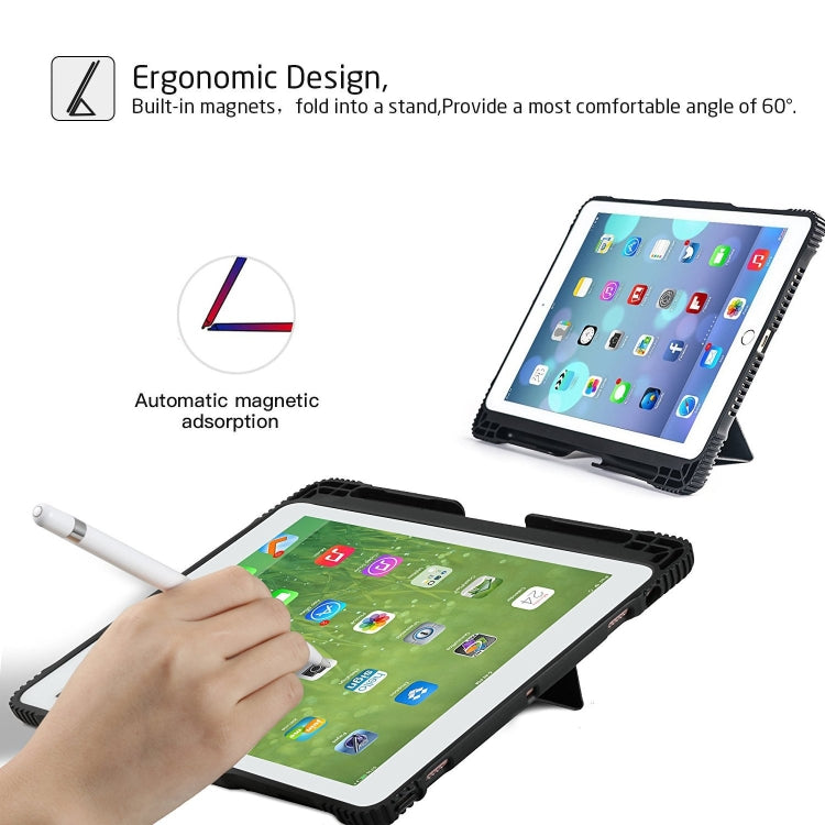Detachable Bluetooth Keyboard + Horizontal Flip Leather Tablet Case with Holder for iPad Pro 10.5 inch (Black)