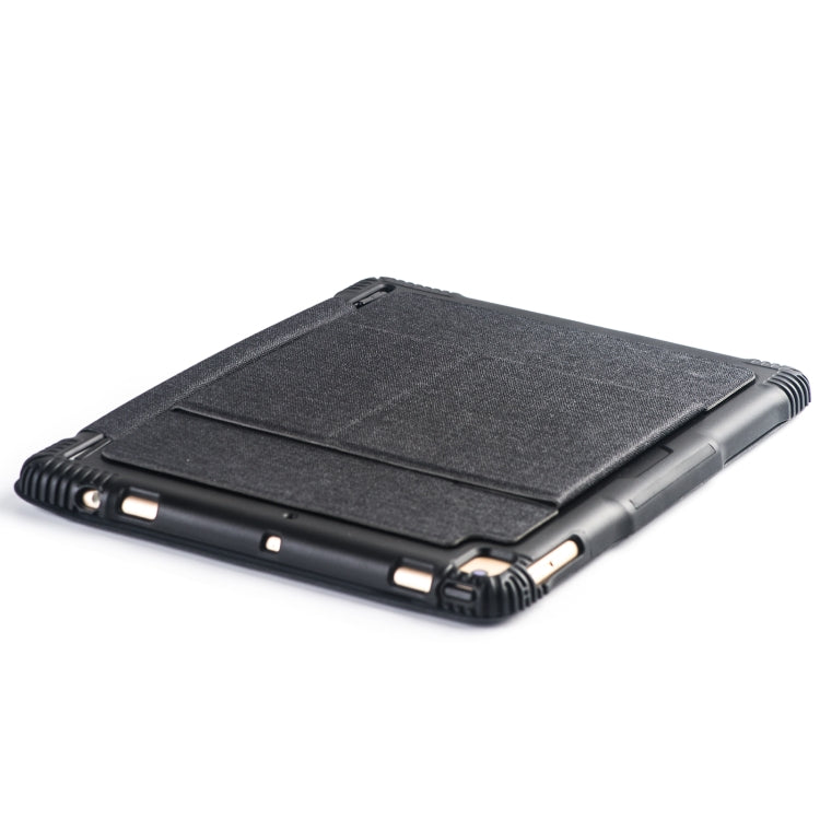 Detachable Bluetooth Keyboard + Horizontal Flip Leather Tablet Case with Holder for iPad Pro 10.5 inch (Black)