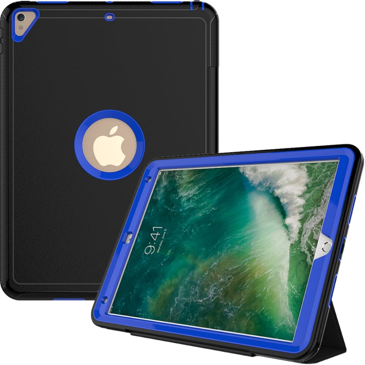 For iPad Pro 10.5 inch (2017) 3-layer Magnetic Protective Case with Smart Cover Auto-sleep & Awake Function
