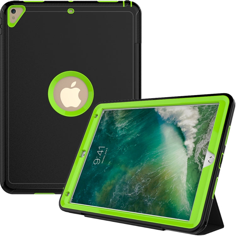 For iPad Pro 10.5 inch (2017) 3-layer Magnetic Protective Case with Smart Cover Auto-sleep & Awake Function
